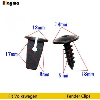 Tornillos y Clips para Guardabarros VW Passat