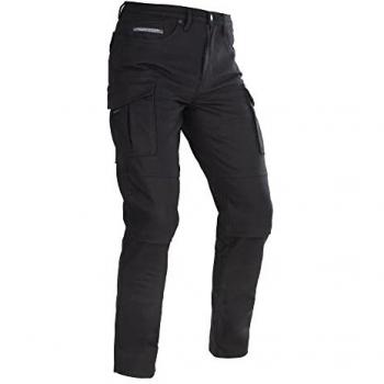 TM229901R34 Black Oxford Original Cargo Motorcycle Trousers 34