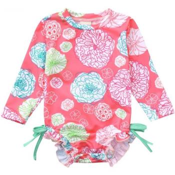 Kids Floral Printed Swimwear
