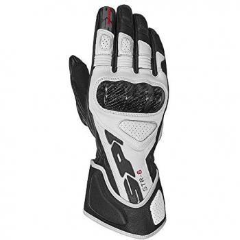 Spidi STR-6 Motorradhandschuhe Herren 3XL Schwarz Weiß