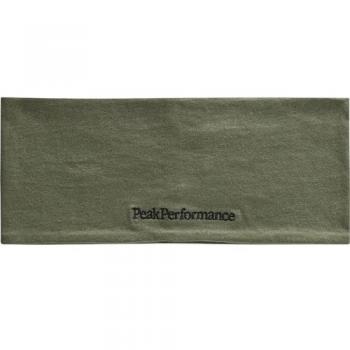 Peak Performance Damen Stirnband Progress Olivgrün – S/M