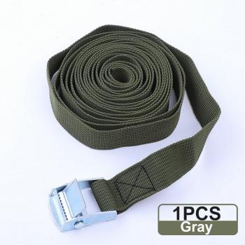 Cuerda de Amarre de 2m para Bicicleta y Motocicleta con Hebilla de Metal