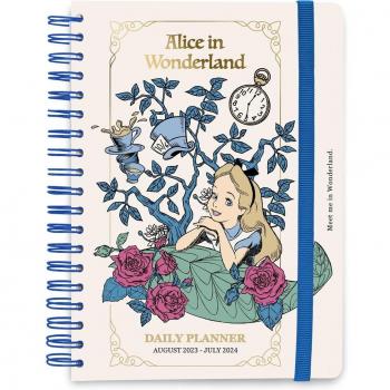 Agenda escolar 2023/2024 A5 Disney Alicia en el País de las Maravillas
