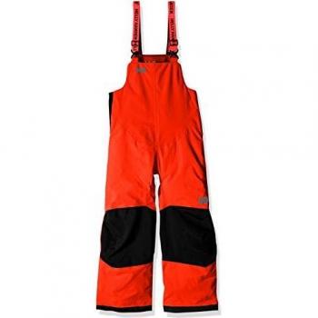 Salopette Helly Hansen Rider 2 isolata bambini arancione blu marino