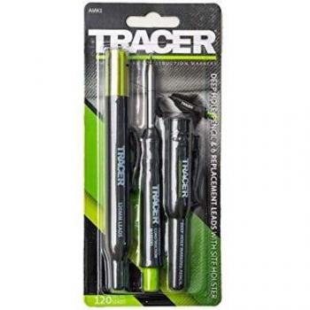 Tracer 0,5 mm Tiefloch-Markierungspencil – AMK1 Modell, Halter + Mine ALH1