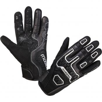 Gants Moto Modeka Dracon Noir-White S/M