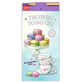 Cuaderno de notas magnético macarones