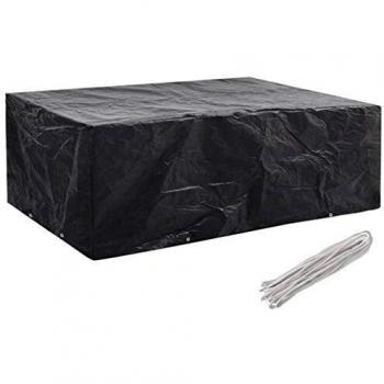 VidaXL Telo per mobili da giardino con 8 occhielli 242 x 162 x 100 cm