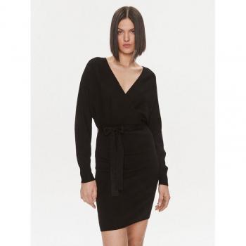 Schwarzes Damen‑Strickkleid Liu Jo – Slim‑Fit 5F3031 MS49I