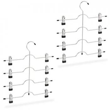 Grucce 10 pezzi – Stampelle multi supporti per gonne e pantaloni