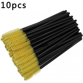 Kit de 10 Cepillos para Pestañas y Cejas