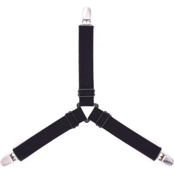 Attache de couverture à chevilles et sangle ajustable