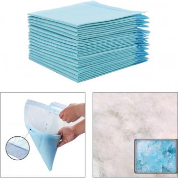 Super Soft Disposable Changing Pad Liners (15 Pack) Waterproof and Ultra Absorbent