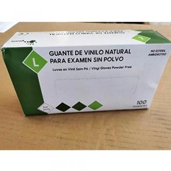 Guantes desechables de vinilo sin polvo
