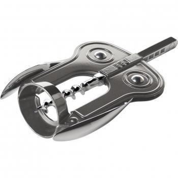 Tire-bouchon double levier Hibou Lux gris élégant BOJ