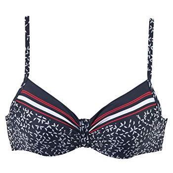 LASCANA Top de bikini navy diseño minimal