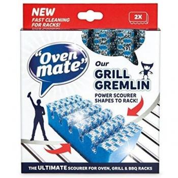 Oven Mate Grill Gremlin Cleaning Scrubbing Sponge Scourer x 2