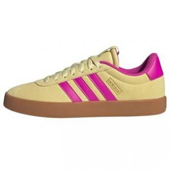 Zapatillas Adidas VL Court 3.0 en color amarillo y rosa