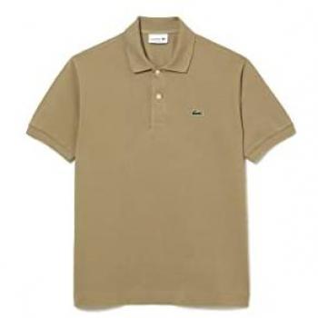 Top Lacoste Homme Beige avec Logo Lion
