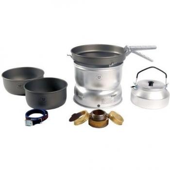 Trangia 25 Hard Anodized Camping Cookware Set with Kettle & Burner