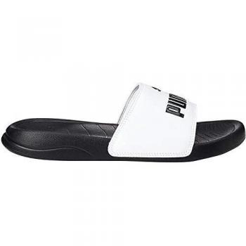 Chancla Popcat 20 Jr Puma Blanco-Negro