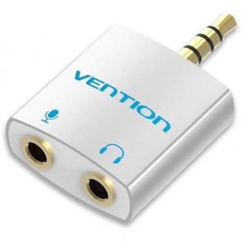 Adaptador Multiporta 3.5mm Com Entradas Separadas de Áudio e Microfone