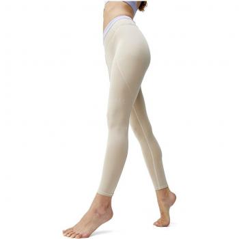 Legging de yoga 7/8 Navani Beige Femme XS