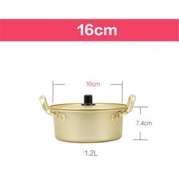 Ramen Nouilles Pot en Aluminium Style Coréen