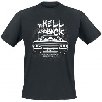 Supernatural To Hell And Back Herren T-Shirt in schwarz (XXL)