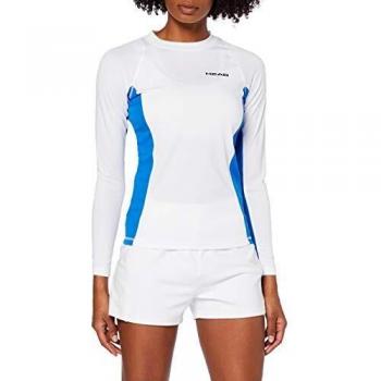 Maillot de bain à manches longues pour femmes en blanc par Head Swimming, taille L