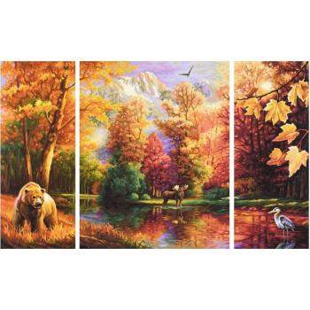 Summer Glow 3-Piece Picture by Numbers