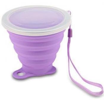 Taza de Agua Plegable de Silicona 270ml