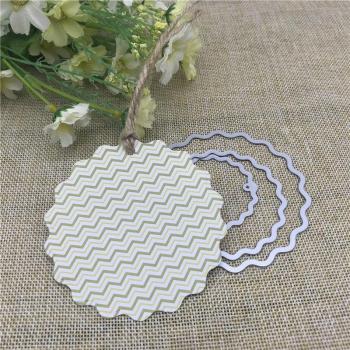 Round Frame Metal Stencils for Scrapbooking