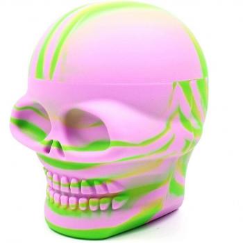 500ml Silicone Skull Box with Screw Top