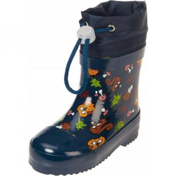 Bottes Étincelantes Bleues – Animaux de la Forêt Miniature