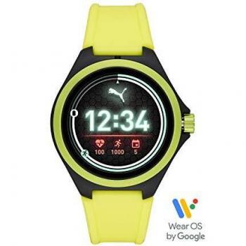 Montre Intelligente PUMA Silicone Jaune Unisexe PT9101