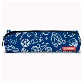 Estuche Alpino 1 cremallera multicolor