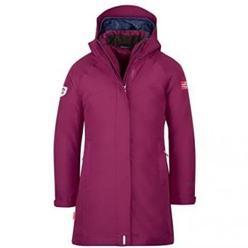 Cappotto Trollkids Senja Prugna / Blu 92 cm
