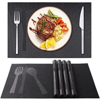 TableGuard PVC Place Mats – 6 Piece Set