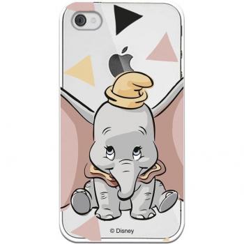 Funda Oficial Dumbo Silueta Transparente Para iPhone 4