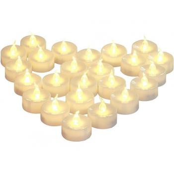 Vellas LED Parpadeantes para Eventos (6 Unidades)