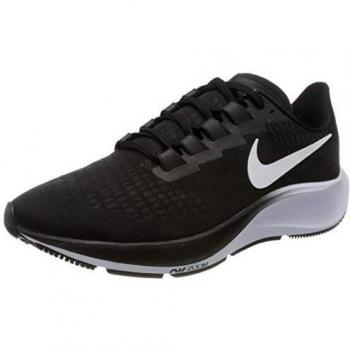 Nike Womens WMNS AIR Zoom Pegasus 37 Running Shoe, Black/White, 38.5 EU