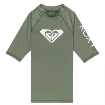 Roxy Whole Hearted Green Rash Vest