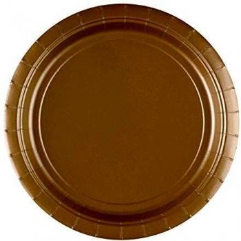 Amscan 8er Set Goldene Einwegteller