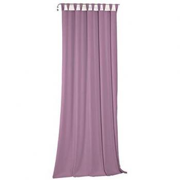 Wirth Jacquard Curtain Panel Lilac 132 cm x 245 cm