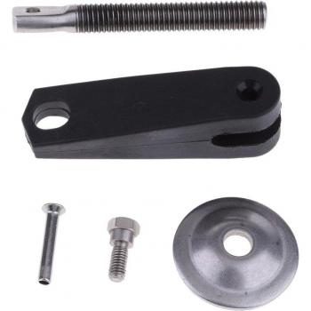 Fixation de moteur hors-bord à tête capuchon