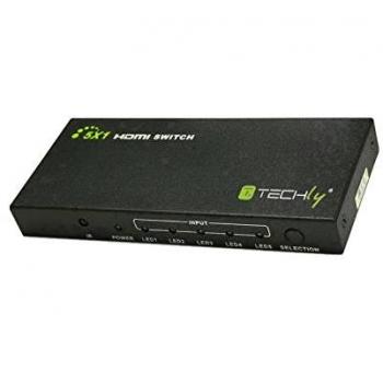 Techly HDMI Switch 4K UHD 3D, 3 Wege