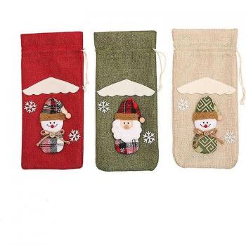 Christmas Table Decor Wine Bottle Cover