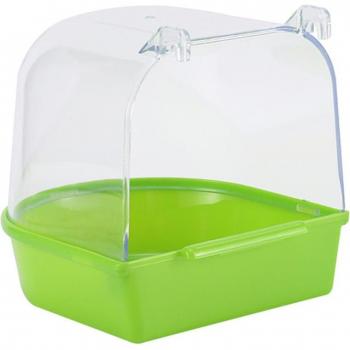 Baignoire pour oiseaux avec crochets suspendus