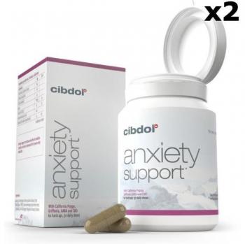 CIBDOL CBD Kapseln ANGSTHILFE 2 x 60 Gélules